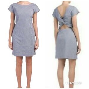 NWT Theory Andrizza Seersucker Dress Size 8